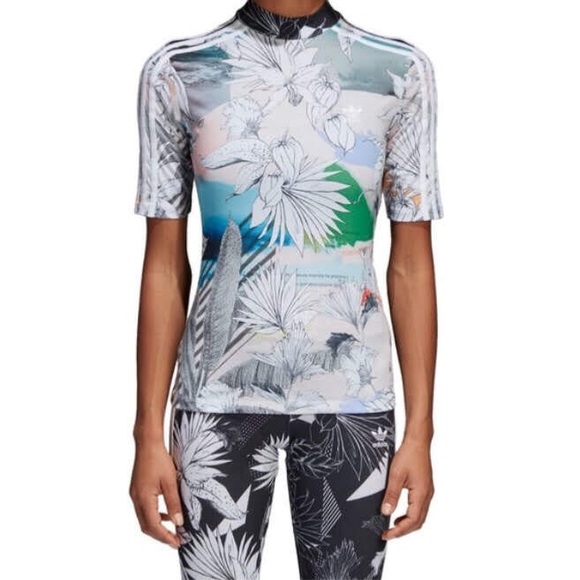 adidas Tops - Adidas Originals Farm Mock Neck Top